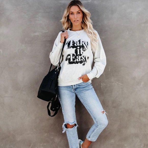 Vici Tops - VICI | Take it Easy Lightweight Knit Pullover